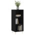 Aparador de madera de ingeniería negro 34,5x32,5x90