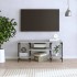 Mueble de TV madera contrachapada gris Sonoma 102x35x45,5
