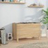 Mueble discos madera contrachapada roble Sonoma 74,5x38x48