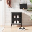 Zapatero madera de ingeniería gris Sonoma 38x35x50 cm