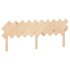 Cabecero de cama madera maciza de pino 196x3x80,5