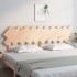 Cabecero de cama madera maciza de pino 196x3x80,5