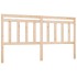 Cabecero de cama madera maciza de pino 206x4x100