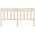 Cabecero de cama madera maciza de pino 206x4x100