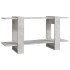 Estantería madera contrachapada gris hormigón 100x30x51