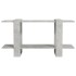 Estantería madera contrachapada gris hormigón 100x30x51