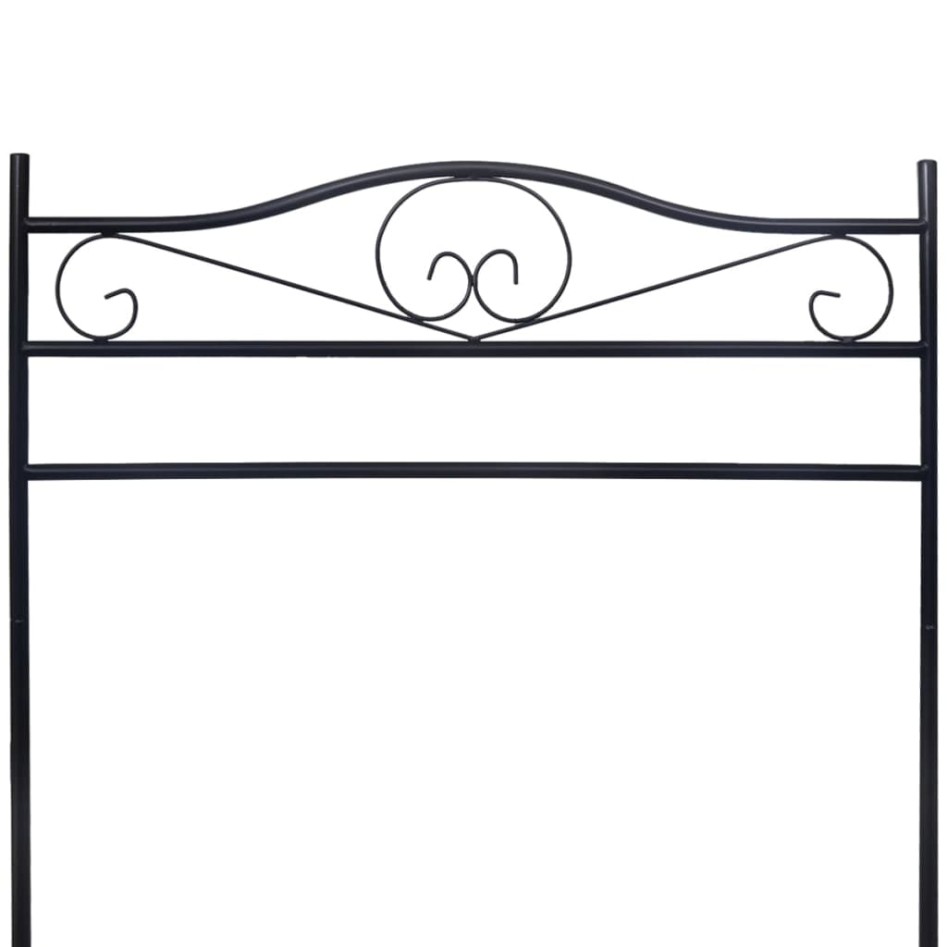 Perchero burro de ropa de acero