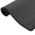 Alfombra de pasillo gris antracita 80x150
