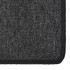 Alfombra de pasillo gris antracita 80x150