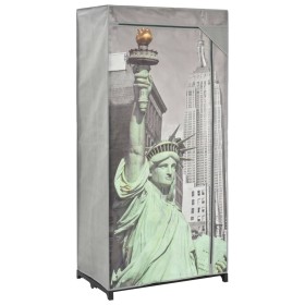 Armario de tela New York 75x45x160