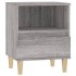 Mesita de noche gris Sonoma 40x35x50
