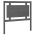 Cabecero de cama madera maciza de pino gris 95,5x4x100