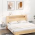 Mesitas de noche de pared 2 uds color gris Sonoma 35x35x20