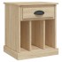 Mesita de noche color roble Sonoma 43x36x50