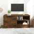 Mueble para TV madera contrachapada roble ahumado 80x35x36,5
