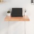Tablero mesa madera tratada borde natural marrón 60x50x(2-6)