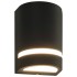 Lámparas de pared de exterior 2 uds 35 W negro