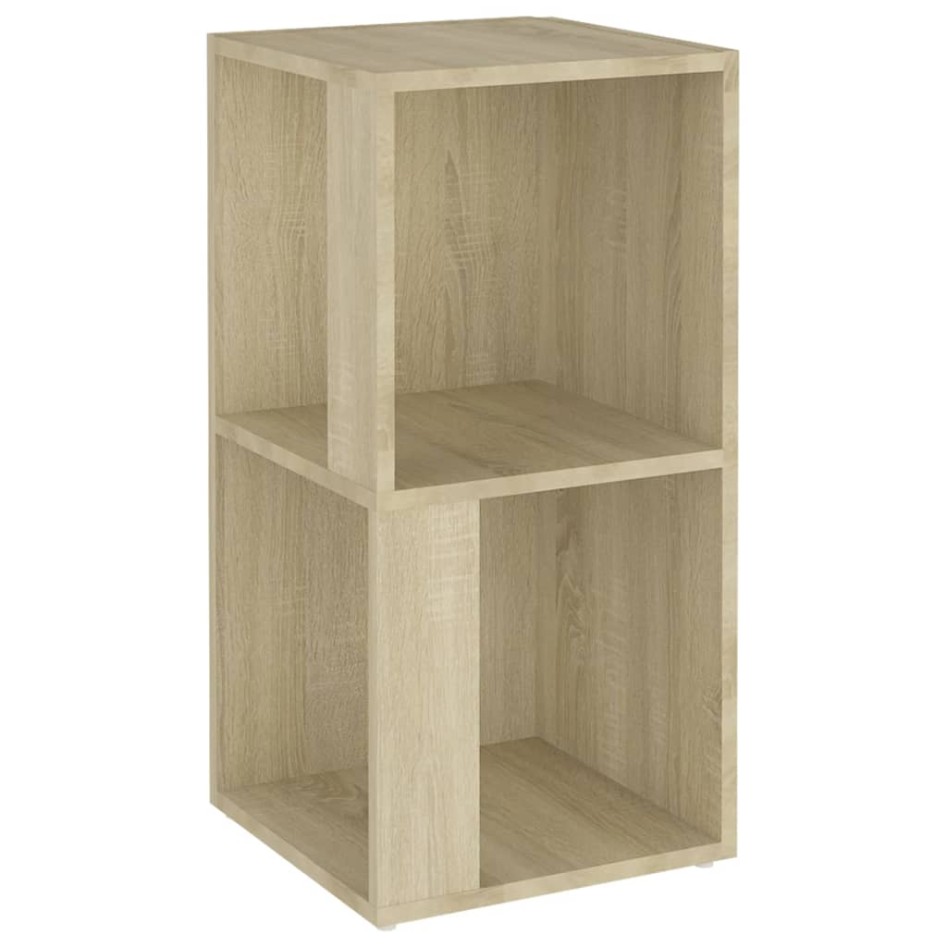 Mueble de esquina madera contrachapada roble Sonoma 33x33x67
