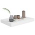 Estantes flotantes de pared 2 uds MDF blanco 40x23x3,8