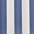 Toldo de lona azul y blanco 3x2,5 m sin