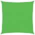Toldo de vela HDPE verde claro 160 g/m² 3,6x3,6