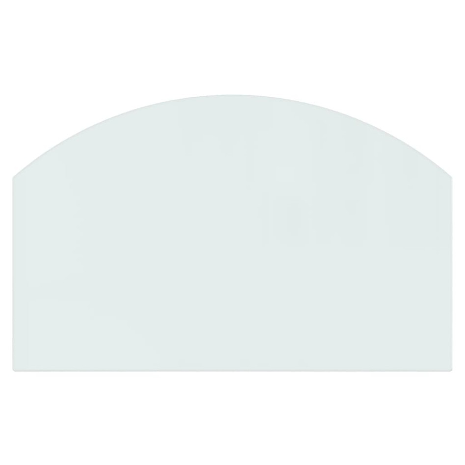 Placa de vidrio para chimenea 80x50