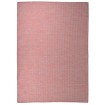 Alfombra de exterior de tejido plano rojo 140x200 cm