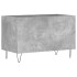 Mueble discos madera contrachapada gris hormigón 74,5x38x48