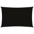 Toldo de vela rectangular tela Oxford negro 2x4,5
