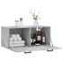 Armario de pared madera ingeniería gris hormigón 80x36,5x35
