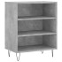 Aparador madera de ingeniería gris hormigón 57x35x70