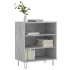 Aparador madera de ingeniería gris hormigón 57x35x70