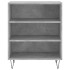 Aparador madera de ingeniería gris hormigón 57x35x70
