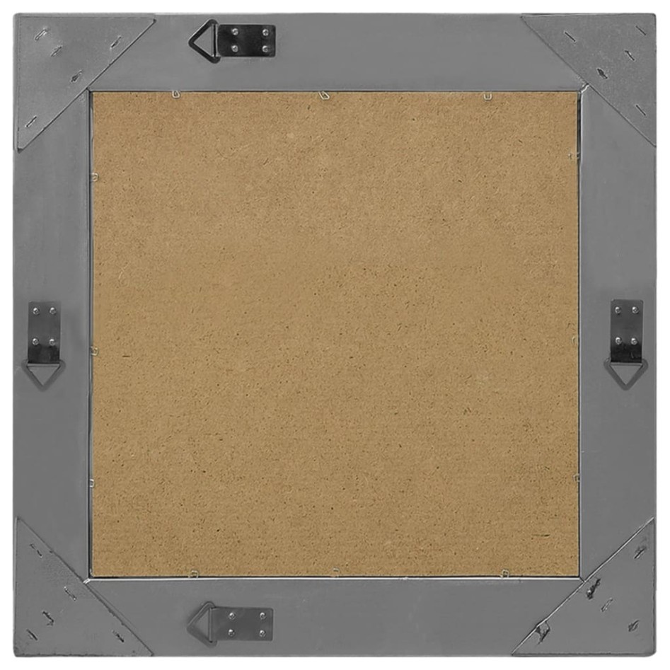 Espejo de pared estilo barroco negro 50x50