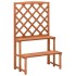 Soporte de plantas y enrejado madera de abeto 70x42x115