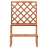 Soporte de plantas y enrejado madera de abeto 70x42x115