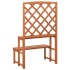 Soporte de plantas y enrejado madera de abeto 70x42x115