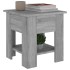 Mesa de centro madera de ingeniería gris Sonoma 40x40x42