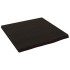 Estante de pared madera roble tratada marrón oscuro 40x40x2