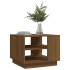 Mesa de centro madera de ingeniería marrón roble 55x55x43