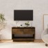 Mueble de TV madera de ingeniería roble ahumado 70x41x44
