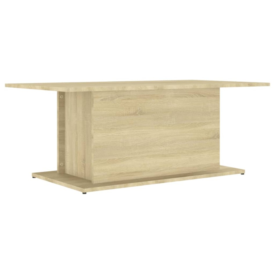 Mesa de centro madera de ingeniería roble Sonoma 102x55,5x40
