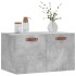 Armario de pared madera ingeniería gris hormigón 60x36,5x35