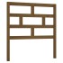 Cabecero de cama madera maciza de pino marrón miel 96x4x100