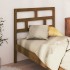 Cabecero de cama madera maciza de pino marrón miel 96x4x100