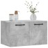 Armario de pared madera ingeniería gris hormigón 60x36,5x35