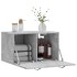 Armario de pared madera ingeniería gris hormigón 60x36,5x35