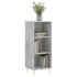 Aparador de madera de ingeniería gris hormigón 34,5x32,5x90