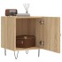 Mesitas noche 2 uds madera ingeniería roble Sonoma 40x40x50