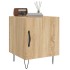 Mesitas noche 2 uds madera ingeniería roble Sonoma 40x40x50
